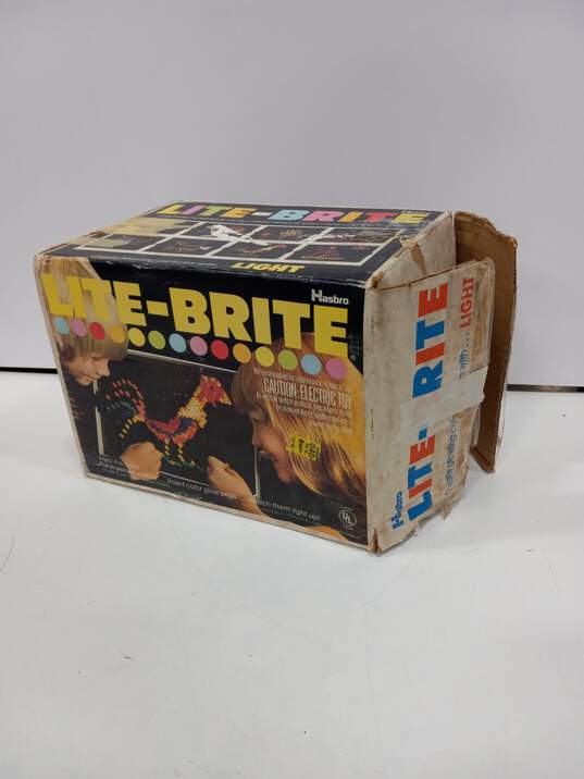 Vintage Hasbro Lite-Brite Toy in Original Box image number 1