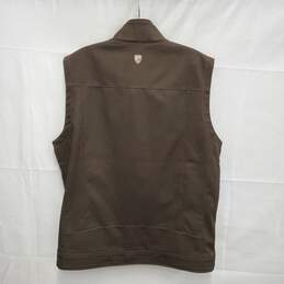 Kuhl MN's Lightweight Full Zip Brown Impakt Vest Size L alternative image