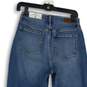 NWT Hollister Womens Blue Denim Ultra High-Rise Curvy Mom Jeans Size W27 L27 image number 4