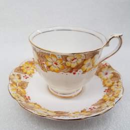 VTG. Royal Albert Dorothy Tea Set Bone China Cup & Saucer