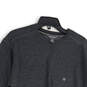 NWT Mens Gray Long Sleeve Crew Neck Pullover Sweatshirt Size Large image number 3