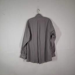 NWT Mens Wrinkle Free Collared Long Sleeve Dress Shirt Size 16 34/35 Large alternative image