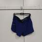 Athleta Blue Activewear Shorts Women's Size M image number 1