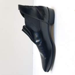 Mens Black Pointed Toe Boots, Milano Styled By Deux, Size 6.5 alternative image
