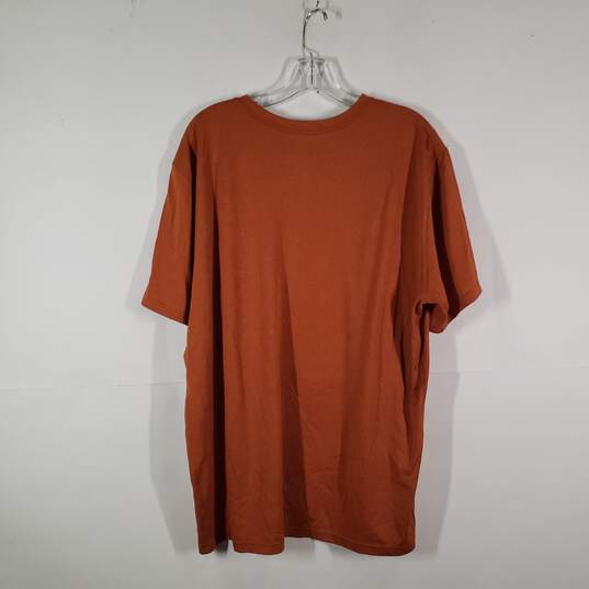 Mens Texas Longhorns Crew Neck Short Sleeve Pullover Football T-Shirt Size XXL image number 2
