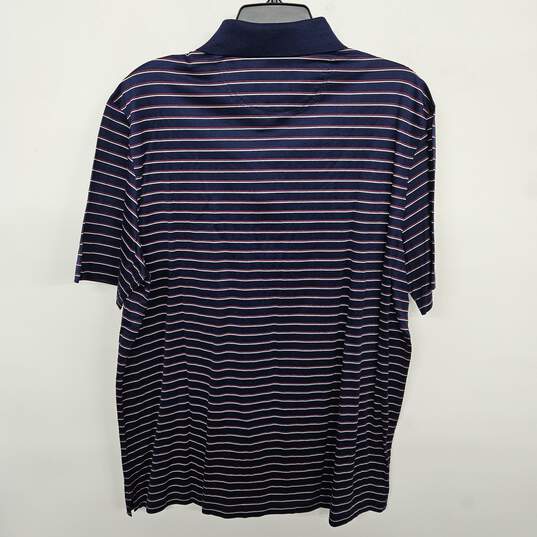Hart Scharffner & Marx Striped Polo image number 2