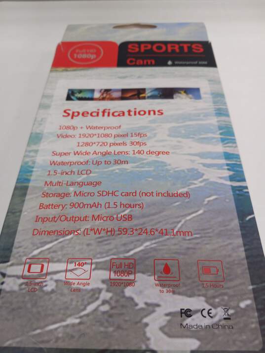 Unbranded 1080p Waterproof Sports Camera IOB image number 4