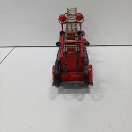 17" Jayland Replica Antique Tin Firetruck Toy alternative image