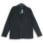 NWT Womens Black Notch Lapel Single Breasted Three-Button Blazer Size XL image number 1