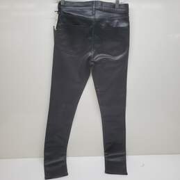 Citizens Humanity Rocket Faux Leather Jeans Slick High Rise Skinny Size 28 Black alternative image