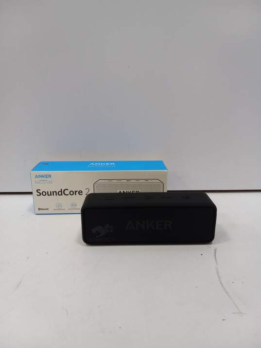Anker SoundCore 2 Waterproof Bluetooth Speaker IOB image number 1