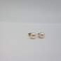 Mayorca 14k Gold 7mm FW Pearl Post Earrings 1.2g image number 4