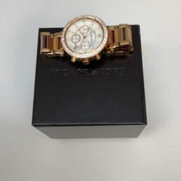 Designer Michael Kors MK-5491 Chronograph Round Dial Analog Wristwatch