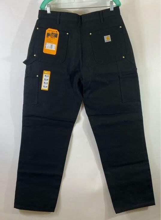 Carhartt Black Pants - Size 36x32 image number 2