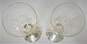 Kate Spade Lenox Silver Plate Darling Point Mr & Mrs Wedding Champagne Flutes Glasses image number 2