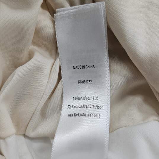 One-Shoulder Sequined Jumpsuit, Silver/White image number 4