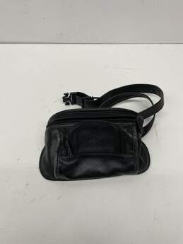 Authentic TUMI Black Fanny Pack Belt Bag