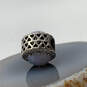 Designer Pandora 925 Sterling Silver Radiant Heart CZ Stone Beaded Charm image number 1