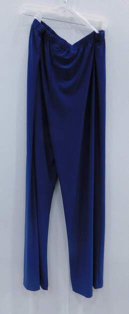 Women's Oleg Cassini Blue Pants & Cardigan Size 16W alternative image