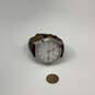 Designer Michael Kors MK-7047 Round Dial Leather Strap Analog Wristwatch image number 3