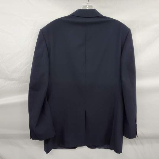 Balmain Paris Men's Navy Blue Wool Blazer Size 36 Short w/COA image number 3