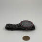 Designer Betsey Johnson Black Chronograph Round Dial Analog Wristwatch image number 3