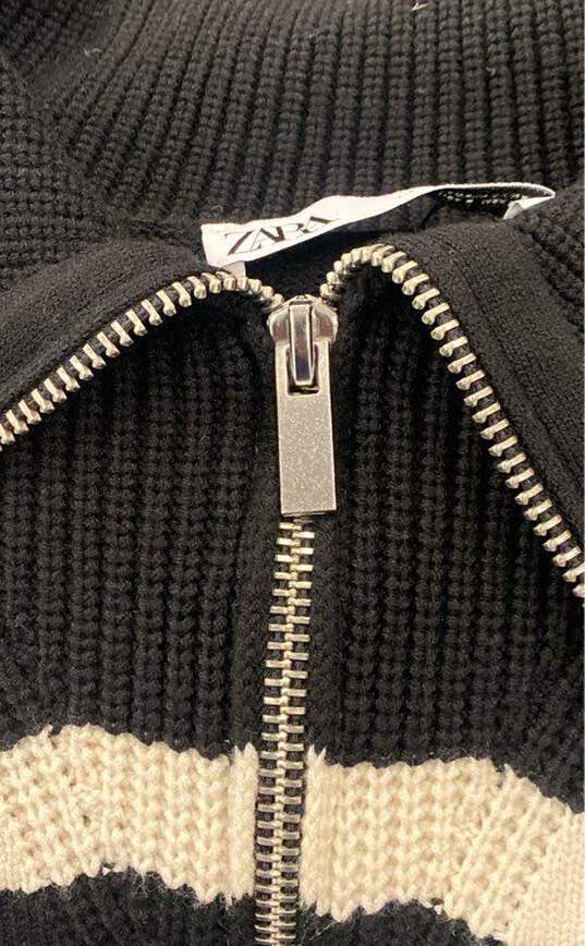Zara Multicolor Stripe Sweater - Size SM image number 8