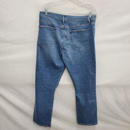 NWT Frame Denim WM's Le High Straight Blue Jeans Size 33 x 26 alternative image