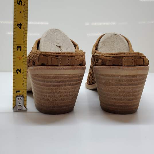 Dolce Vita Sayer Lattice Cutout Slide Heel Mule Shoes Sz 8.5 image number 5