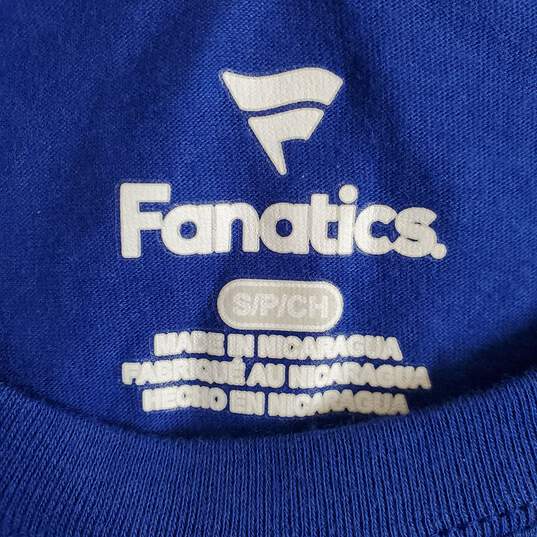 Fanatics Unisex Blue MLB World Series T Shirt S NWT image number 3