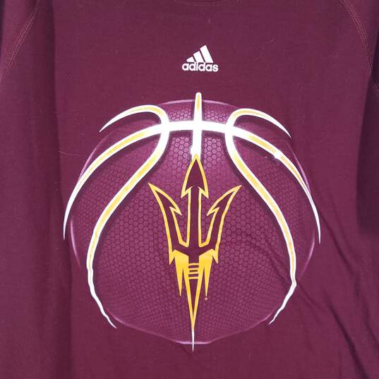Mens The Arizona State Sun Devils Crew Neck Short Sleeve Ultimate T-Shirt Size L image number 3