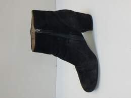 Halogen Women's Black Suede Ankle Boot Size 10M alternative image