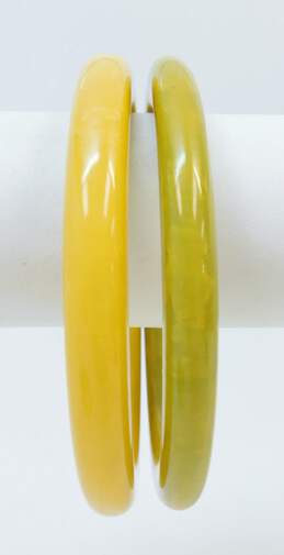 Vintage Pineapple & Split Pea Bakelite Bangle Bracelets 45.1g alternative image