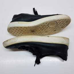 Ecco Black Leather Sneakers Men's Size 8 alternative image
