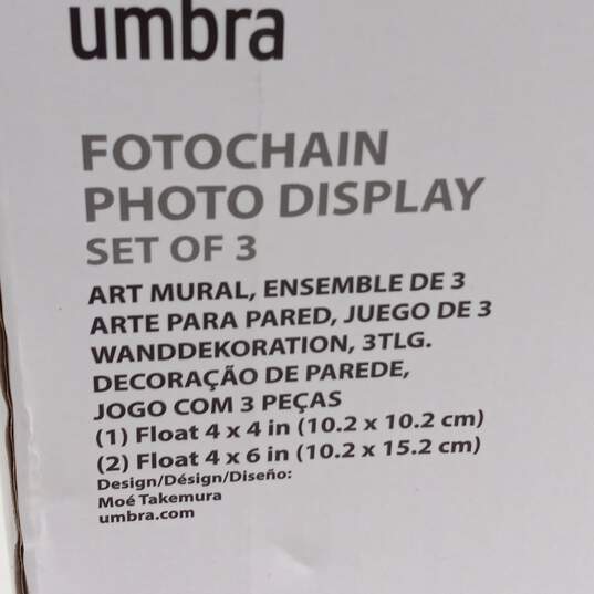 Umbra Fotochain Hanging Photo Frame Set IOB image number 4
