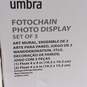 Umbra Fotochain Hanging Photo Frame Set IOB image number 4