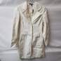 Express White Button Down Coat Size XS image number 1