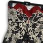White House Black Market Womens Multicolor Floral Strapless Sheath Dress Size 8 image number 3