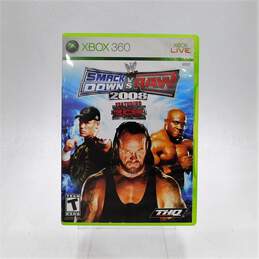 WWE Smackdown vs. Raw 2008 Microsoft Xbox 360 No Manual