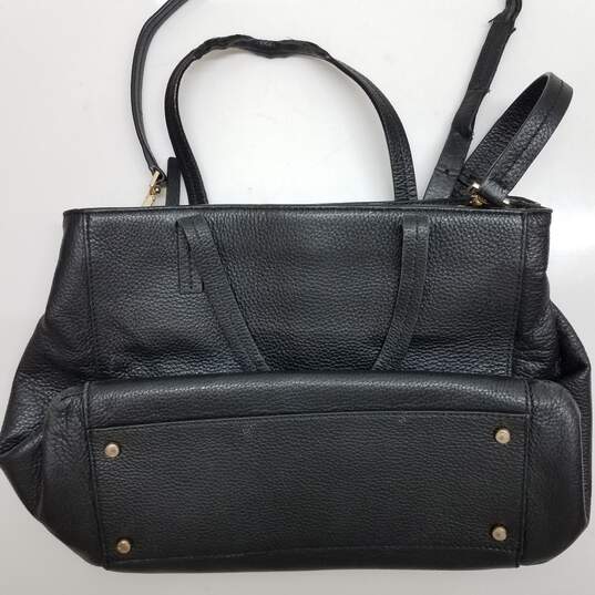 Kate Spade New York Black Leather Shoulder Bag image number 4