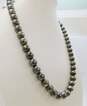 Vintage Taxco Sterling Silver Heavy Ball Bead Necklace 89.8g image number 2