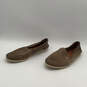 Mens Brown Leather Round Toe Slip-On Moccasin Loafers Shoes Size 11.5 image number 4