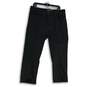 Mens Black Denim Dark Wash 5-Pocket Design Straight Leg Jeans Size 36x34 image number 1