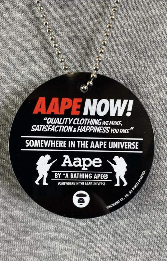 Aape By A Bathing Ape Gray Sweater - Size Large image number 4