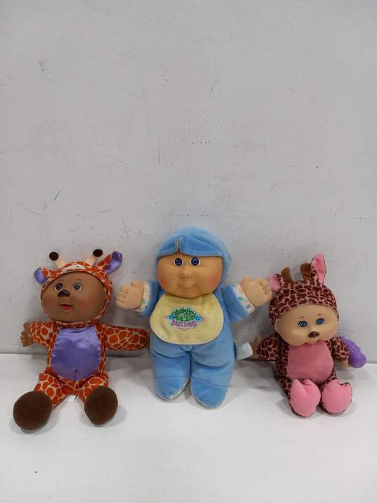 8pc Bundle of Assorted Mini Cabbage Patch Kids Dolls image number 4
