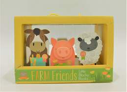 Kathy Ireland Farm Friends Animals Little Blocky Book Set Sealed