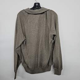 ALEX CANNON Brown Long Sleeve Collared Sweater alternative image