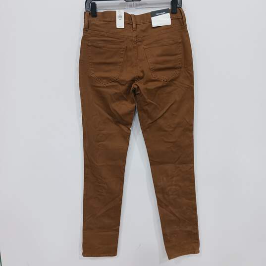 Banana Republic Khaki Style Pants Size 28 x 32 - NWT image number 2