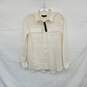 Banana Republic White Button Up Shirt WM Size S NWT image number 1