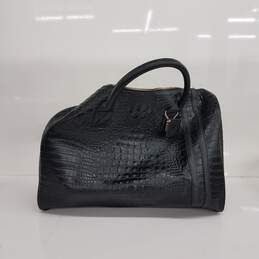 Tote & Carry Crocodile Embossed Bag